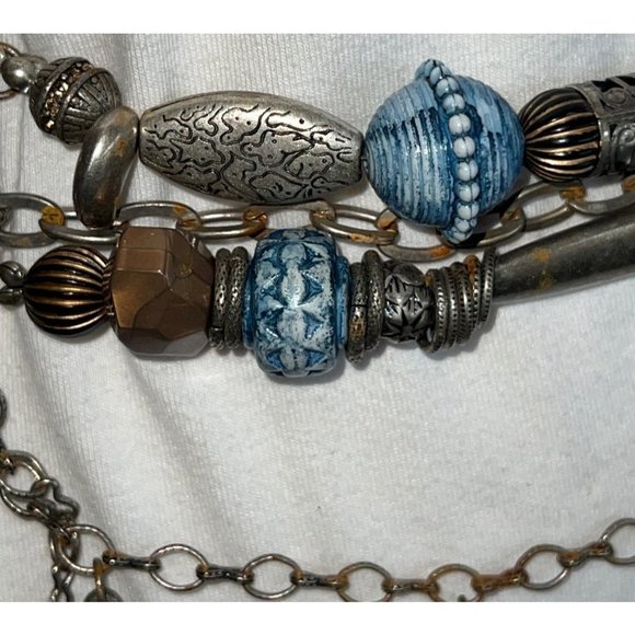 Southwestern Metal And Ceramic Belt -- 48\